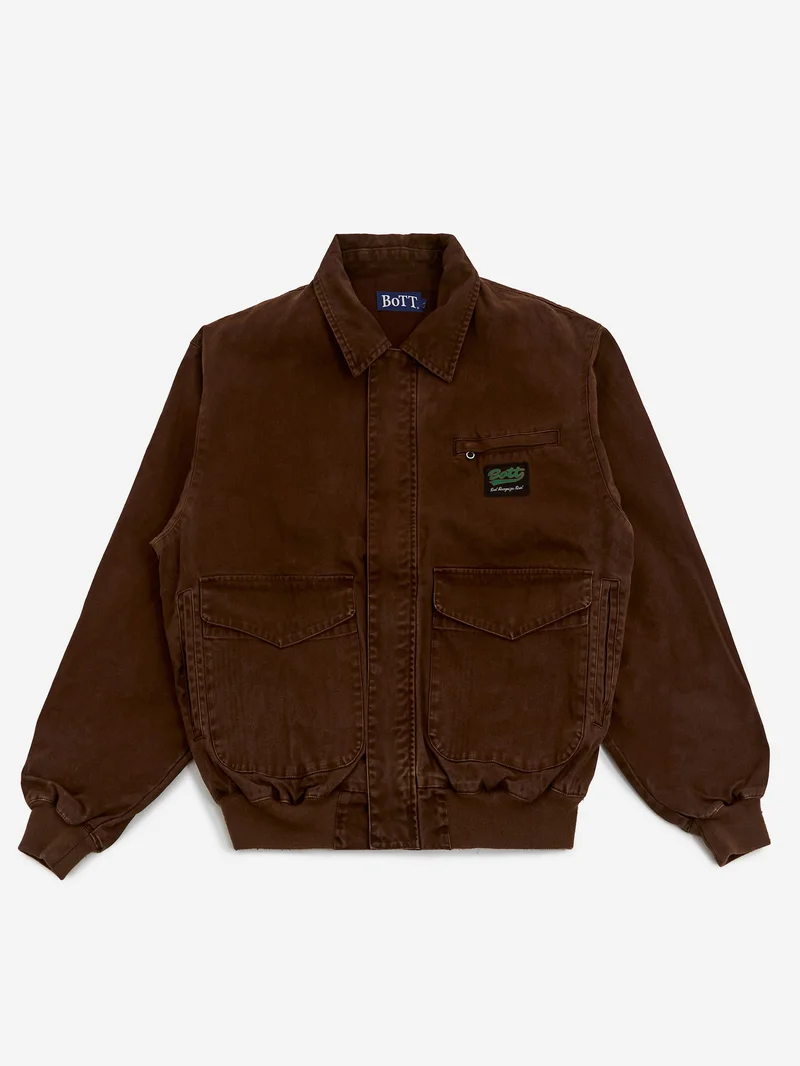 Image of BoTT Canvas Work Jacket - Brown