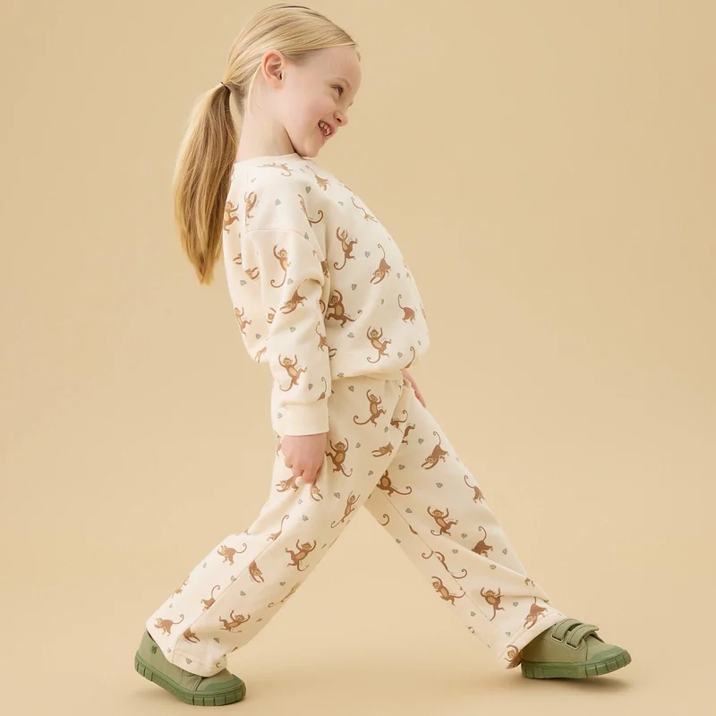 Image of Happy Monkeys Oversized Sweater & Joggers Outfit