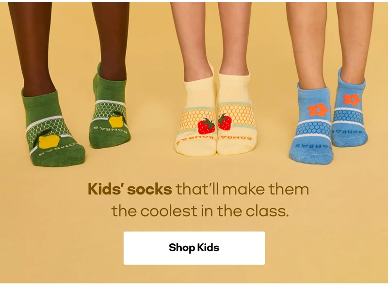 Kids' socks that'll make them the coolest in the class.