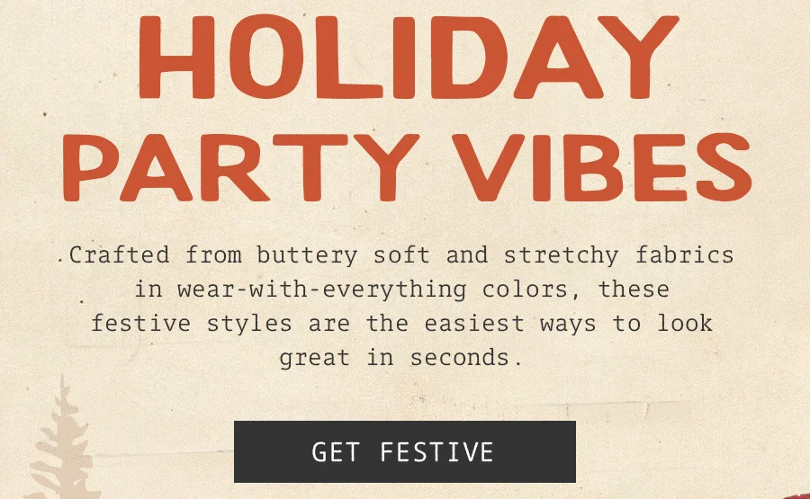 Men's Holiday Looks
