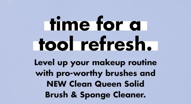 time for a tool refresh time for a tool refresh