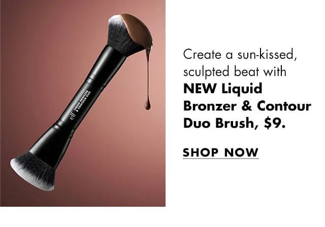 Liquid Bronzer & Contour Duo Brush Liquid Bronzer & Contour Duo Brush