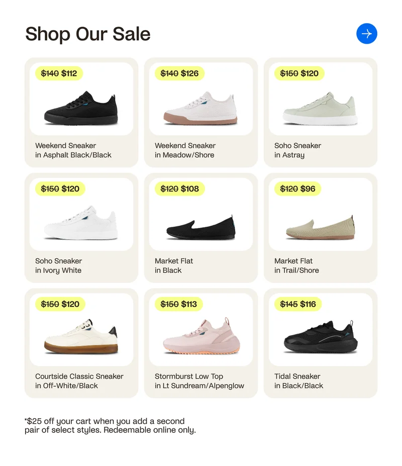 Shop our Sale