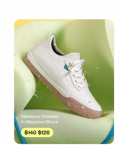 Weekend Sneaker in Meadow/Shore
