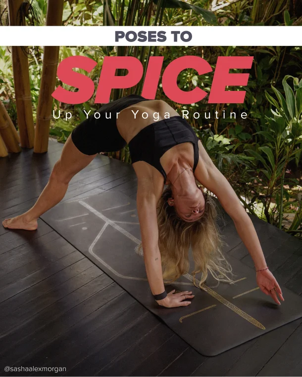 11 poses to spice up your yoga routine