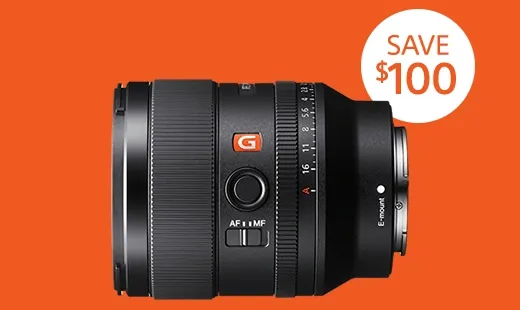 SAVE $100 | 35MM F1.4 FULL FRAME STANDARD PRIME G MASTER LENS