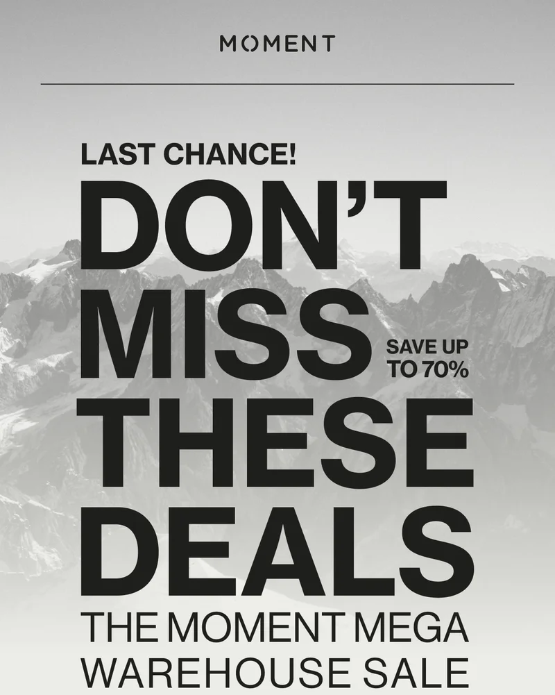 Last Chance! Don't Miss These Deals The Moment Mega Warehouse Sale Save Up To 70%