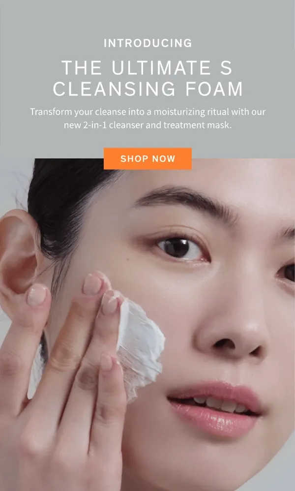 NEW: The Ultimate S Enriched Cleansing Foam