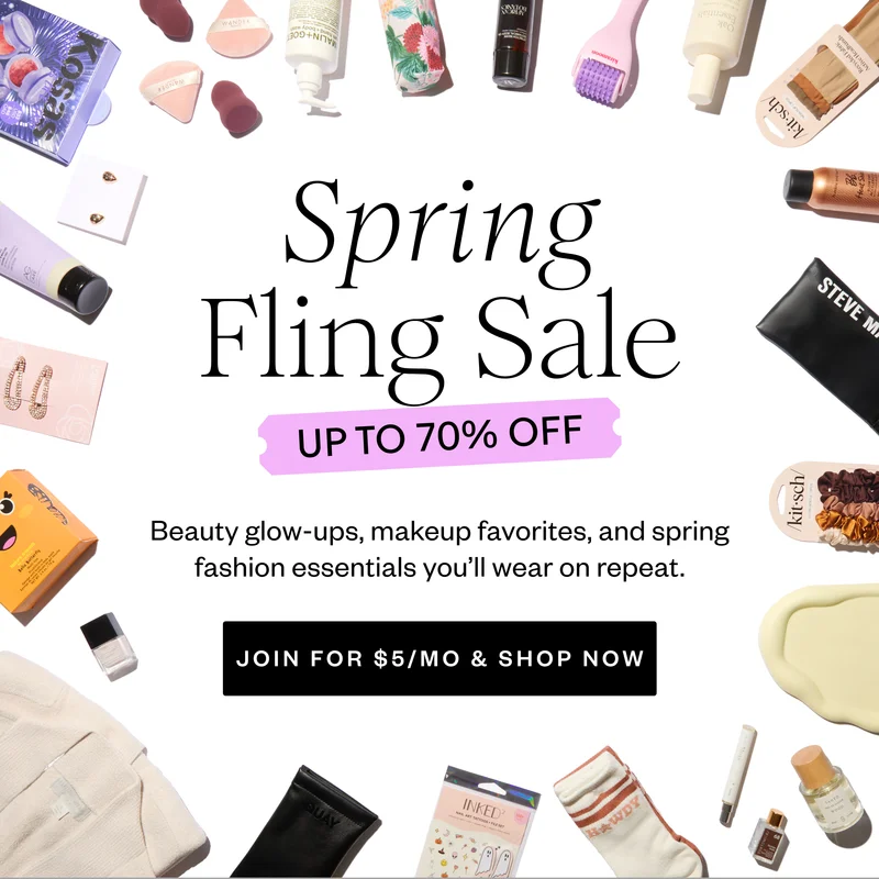 Spring Fling Sale | Up to 70% off | Beauty glow-ups, makeup favorites, and spring essentials you'll wear on repeat