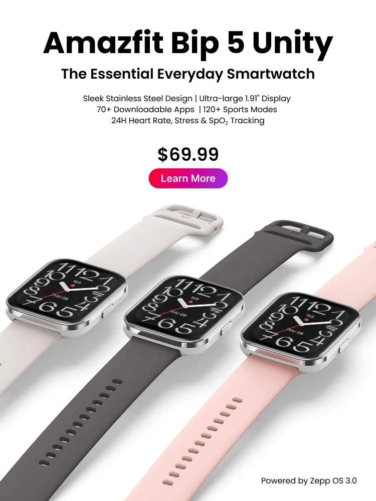 Amazfit Bip 5 Unity