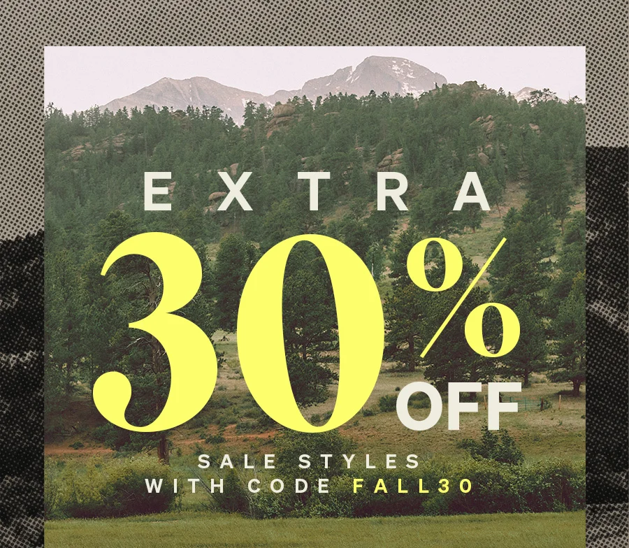 Extra 30% Off Sale