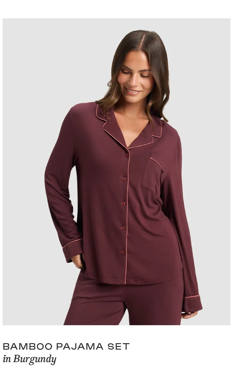 Bamboo Pajama Set Bamboo Pajama Set