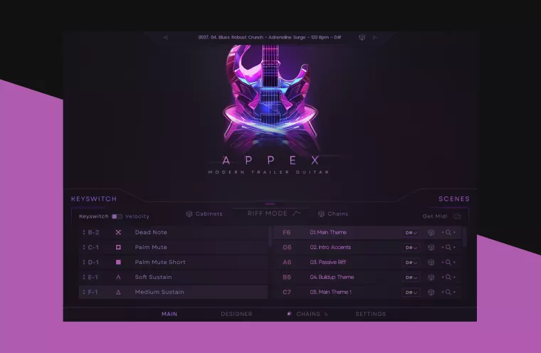 Appex – Modern Trailer Guitar