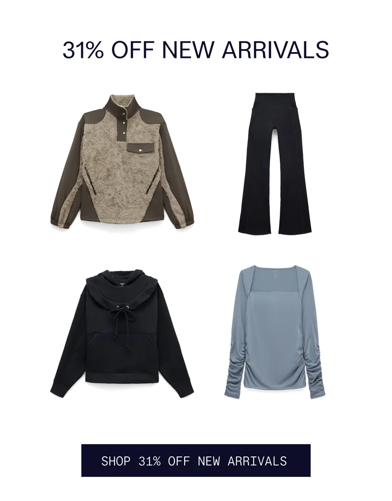 31% OFF NEW ARRIVALS