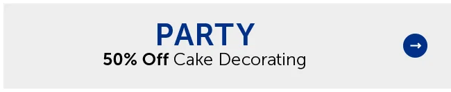 Party - 50% Off Cake Decorating