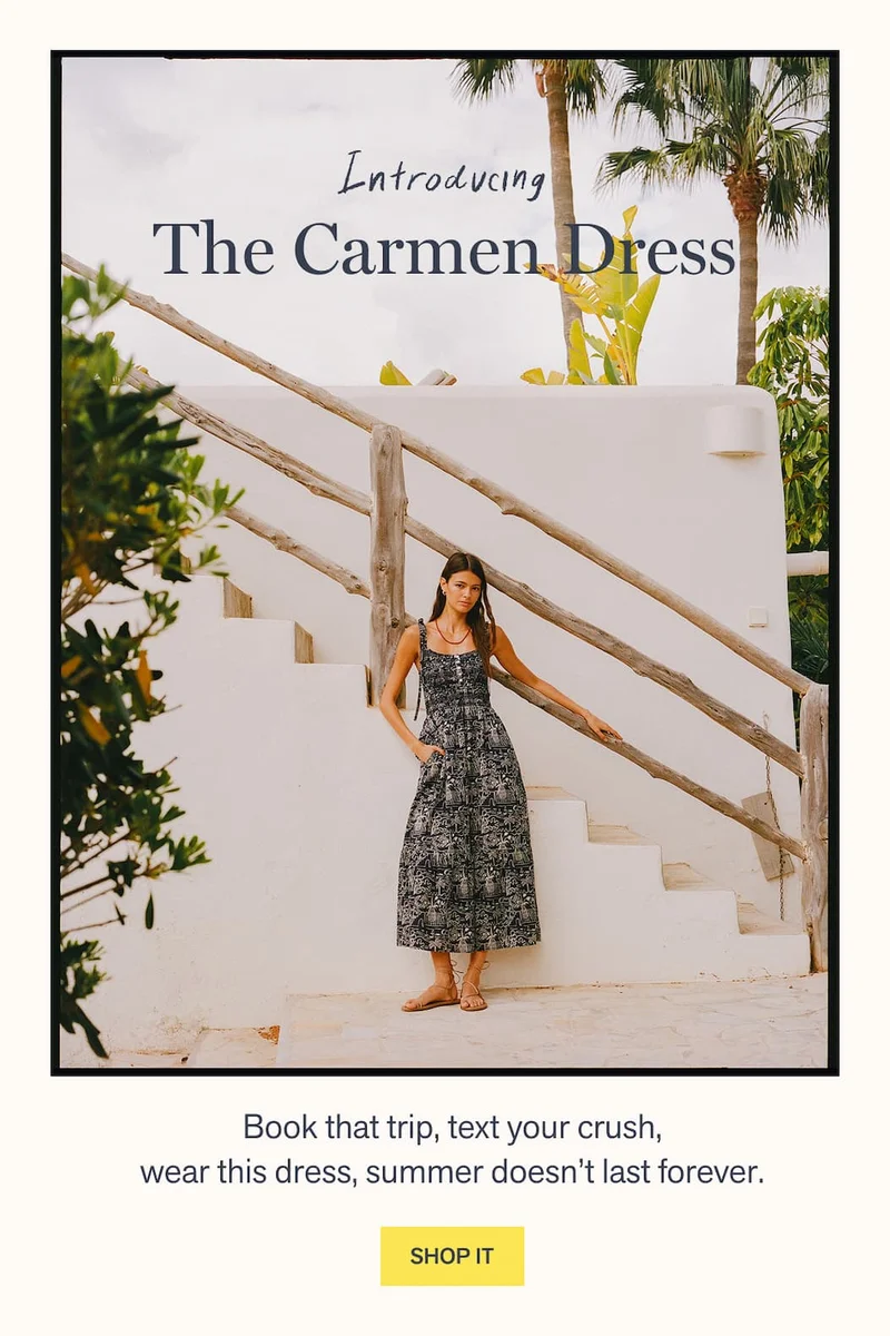 A new dress for all your travels