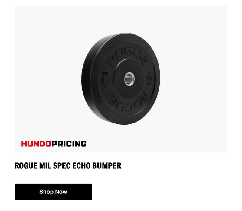 Rogue MIL Spec Echo Bumper