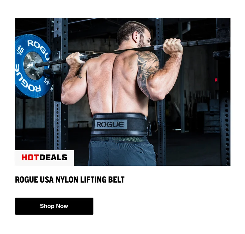 Rogue USA Nylon Lifting Belt