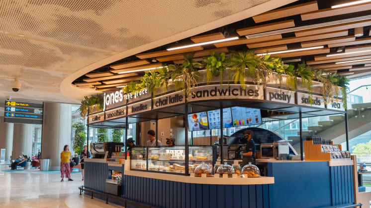 The ground level of Jones the Grocer features a delicious selection of grab-and-go delights