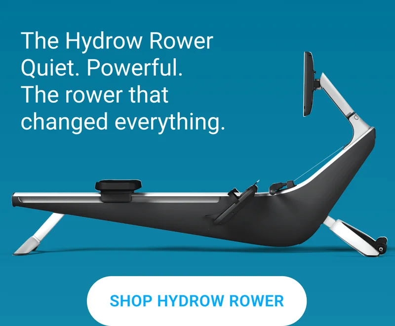 The Hydrow Rower. Quiet. Powerful. The rower that changed everything. Shop Hydrow Rower.