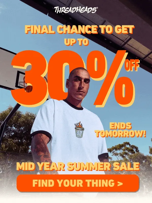 Up to 30% off everything
