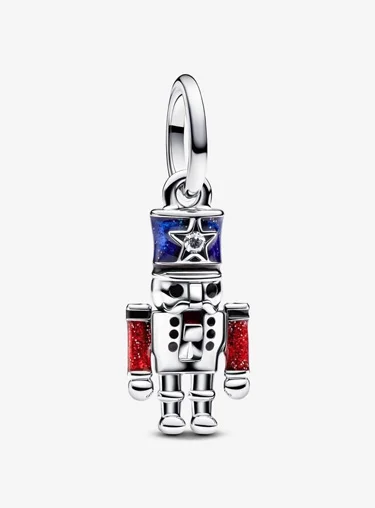 Moveable Nutcracker Dangle Charm