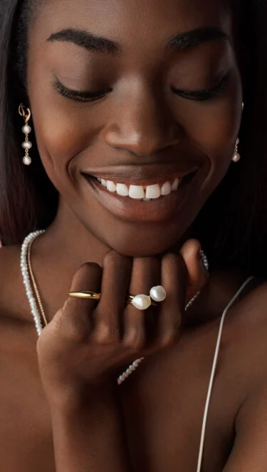 Zya wearing Pandora jewelry