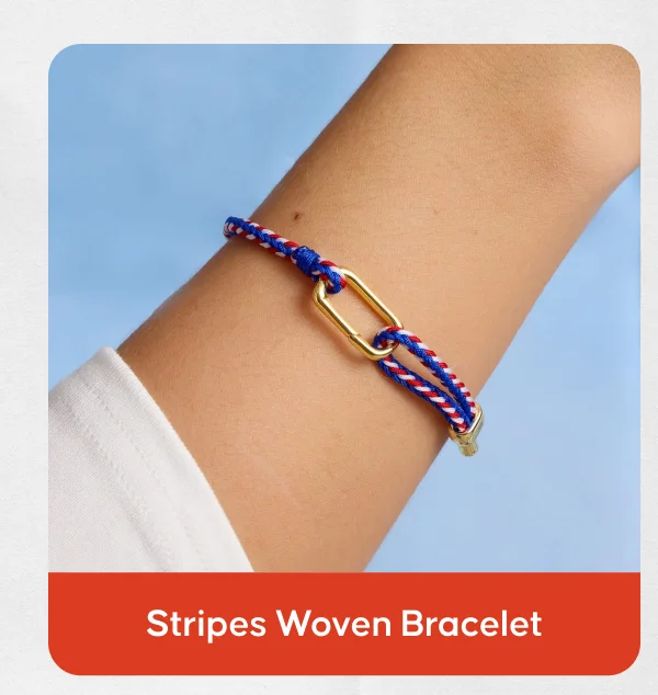 Stripes Woven Bracelet
