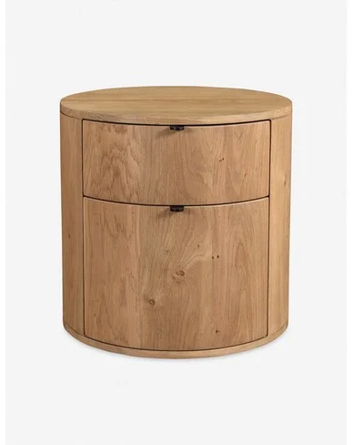 Kono 2-Drawer Nightstand-Natural
