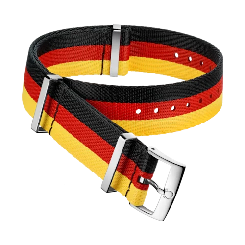 NATO strap Polyamide, multicolor, German flag