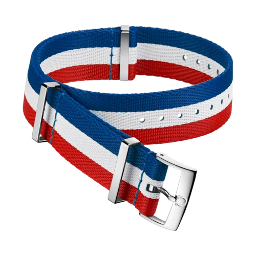 NATO strap Polyamide, multicolor, French flag