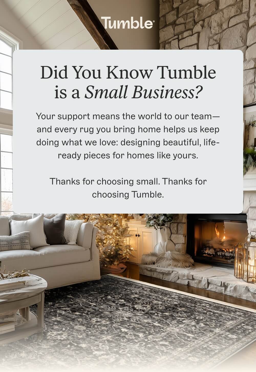 Did You Know Tumble is a Small Business?