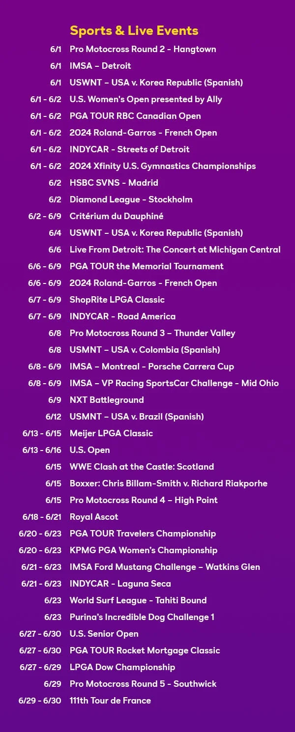 See what's new in June