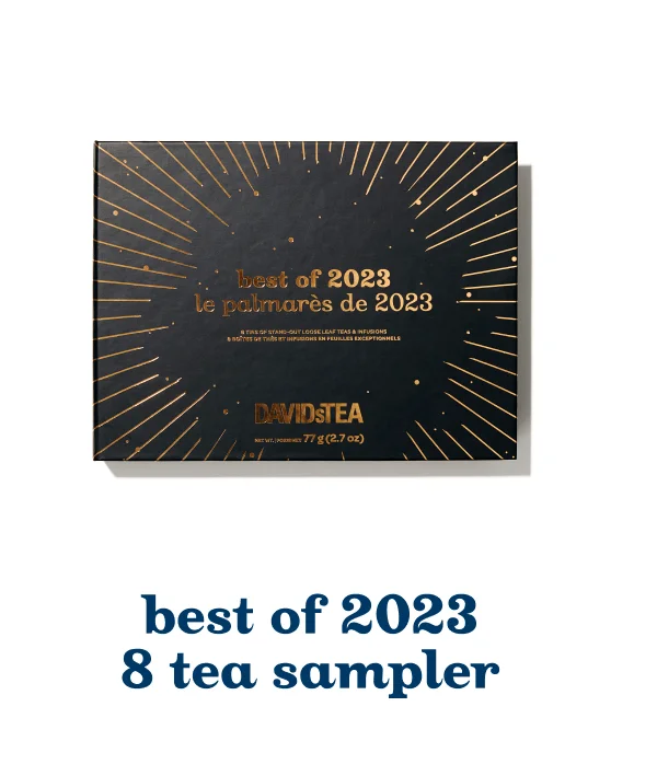 Best of 2023, 8 tea sampler