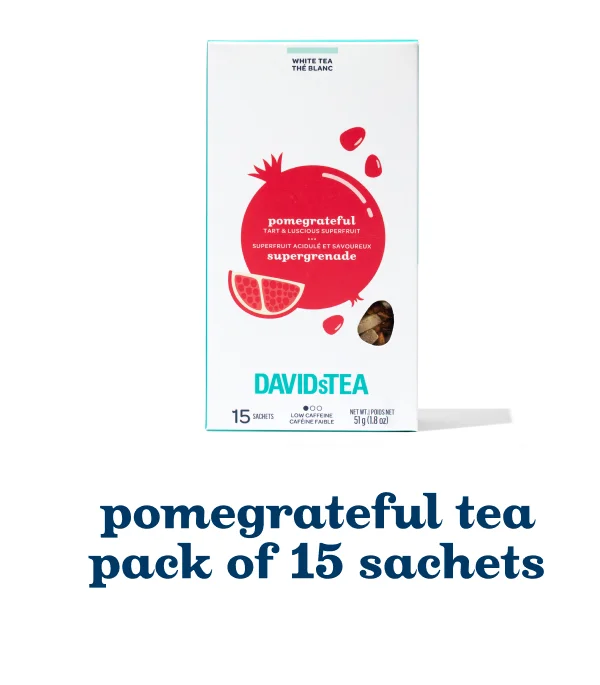 Pomegrateful tea pack of 15 sachets