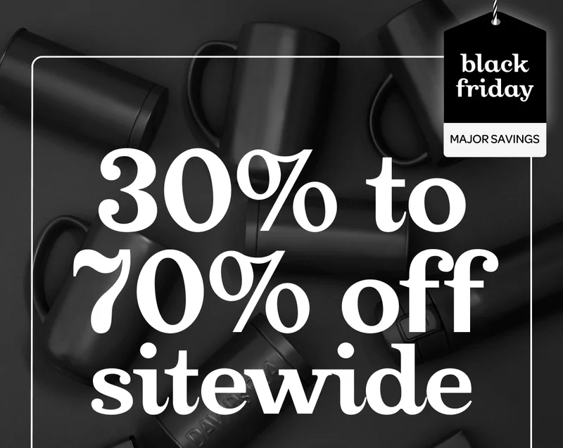 30% to 70% off sitewide
