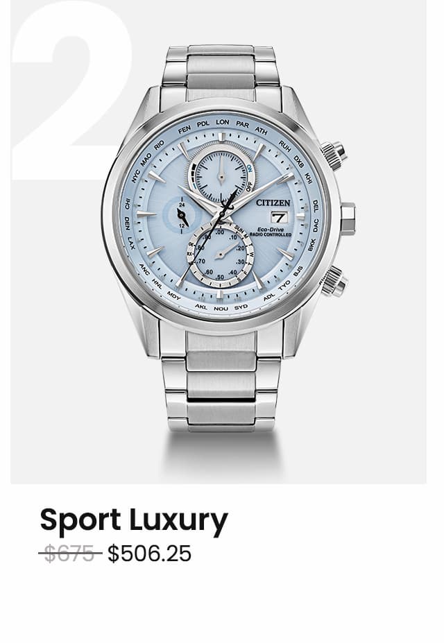 Sport Luxury WAS: $675  NOW: $506.25