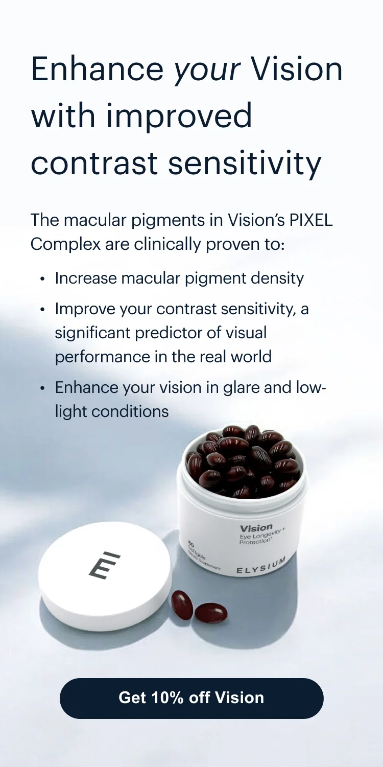 Enhance your Vision with improved contrast sensitivity | Get 10% off Vision