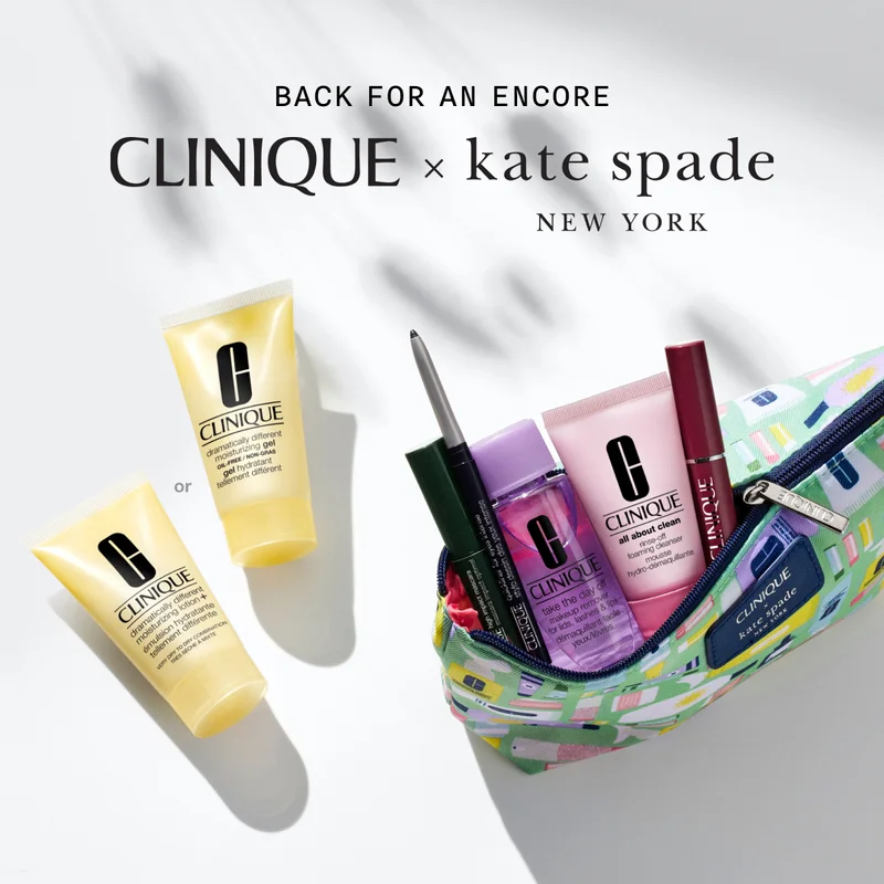 BACK FOR AN ENCORE | CLINIQUE X KATE SPADE NEW YORK
