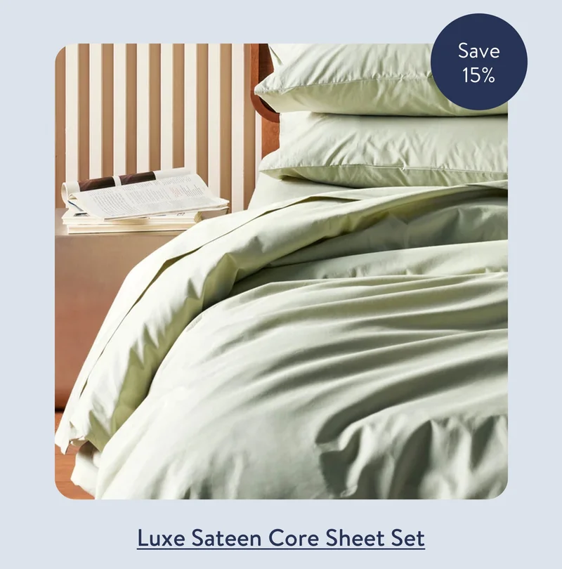 Luxe Sateen Core Sheet Set