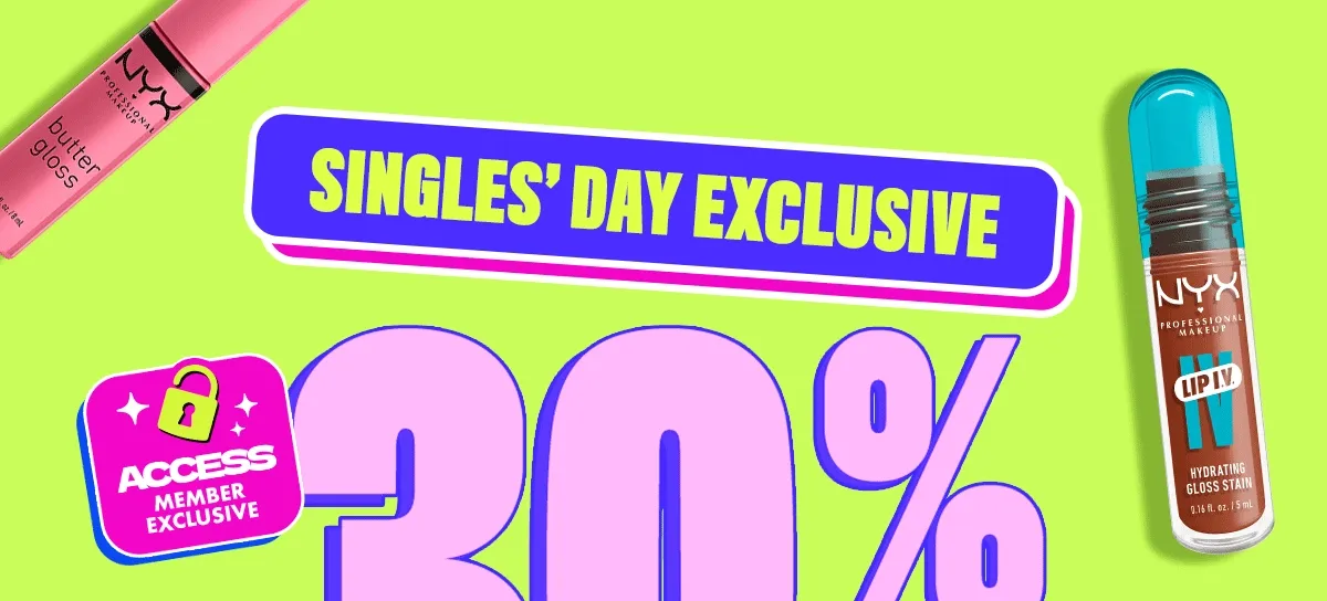 SINGLES' DAY EXCLUSIVE