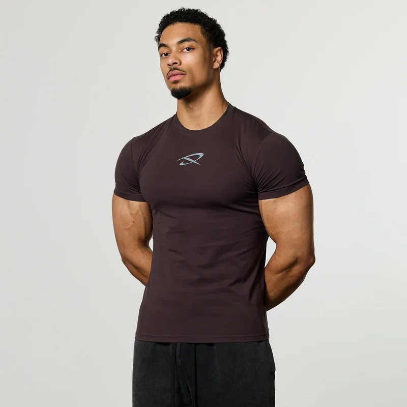 Image of QUICKSTRIKE BLACK SLIM FIT T SHIRT