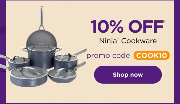 10% off* cookware with promo code COOK10