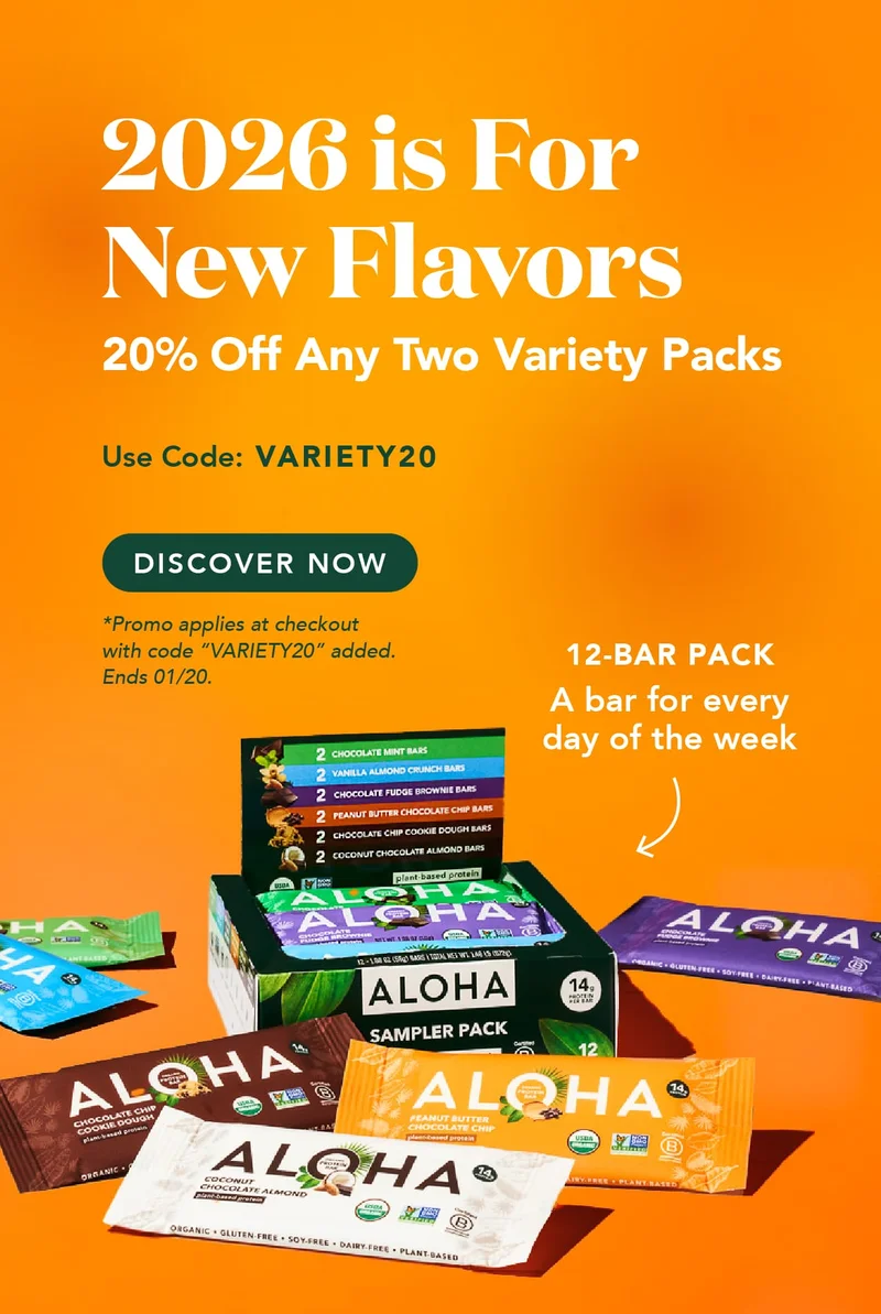 Get 20% off any 2 variety packs with code VARIETY20! Ends 1/20