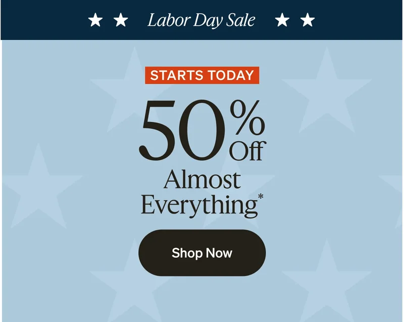 50% Off Almost Everything (POR, NR, TP Version)