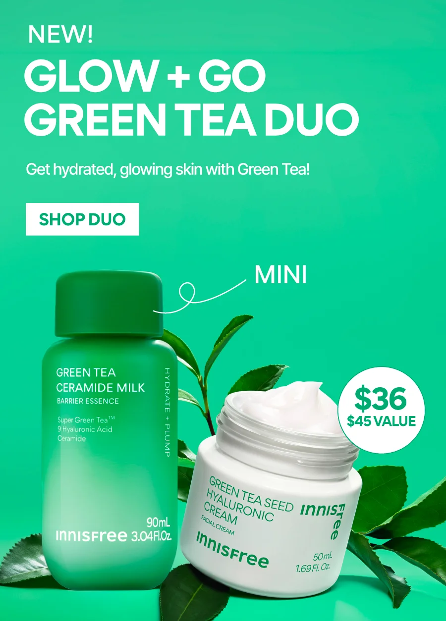 GLOW + GO GREEN TEA DUO