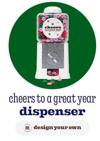 CHEERS TO A GREAT YEAR DISPENSER
