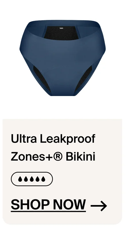 Ultra Leakproof Zones+ Bikini
