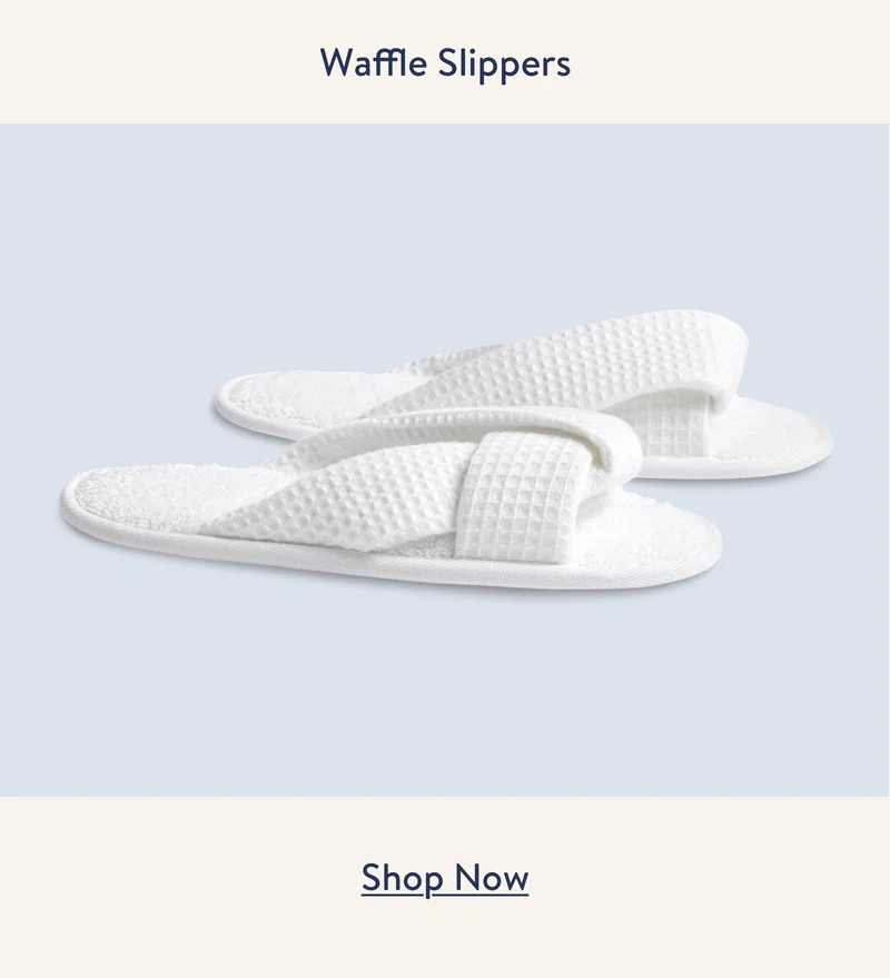 Waffle Slippers