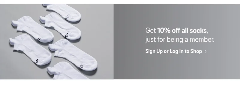 Get 10% off all socks